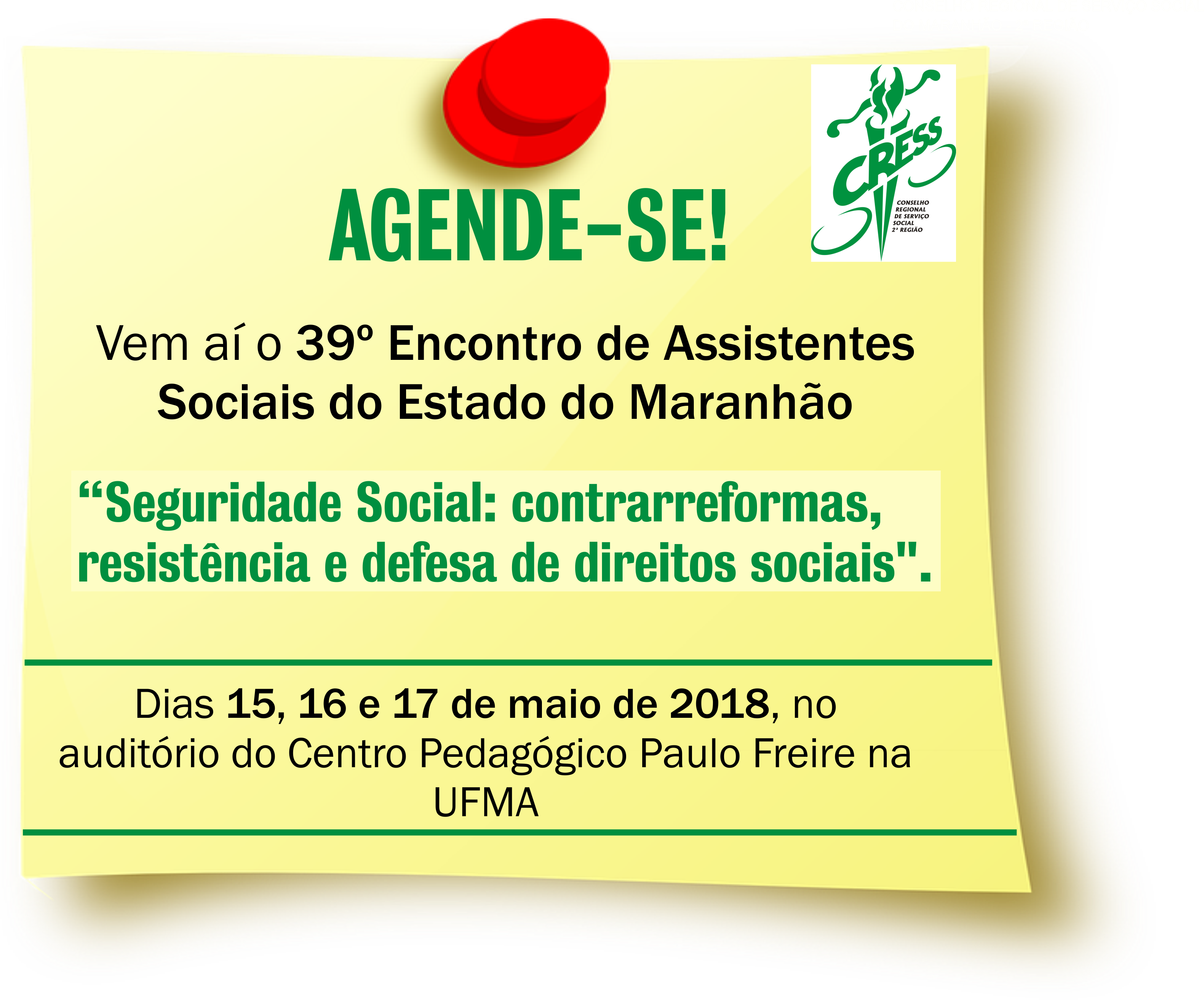 Vem o 39º Encontro