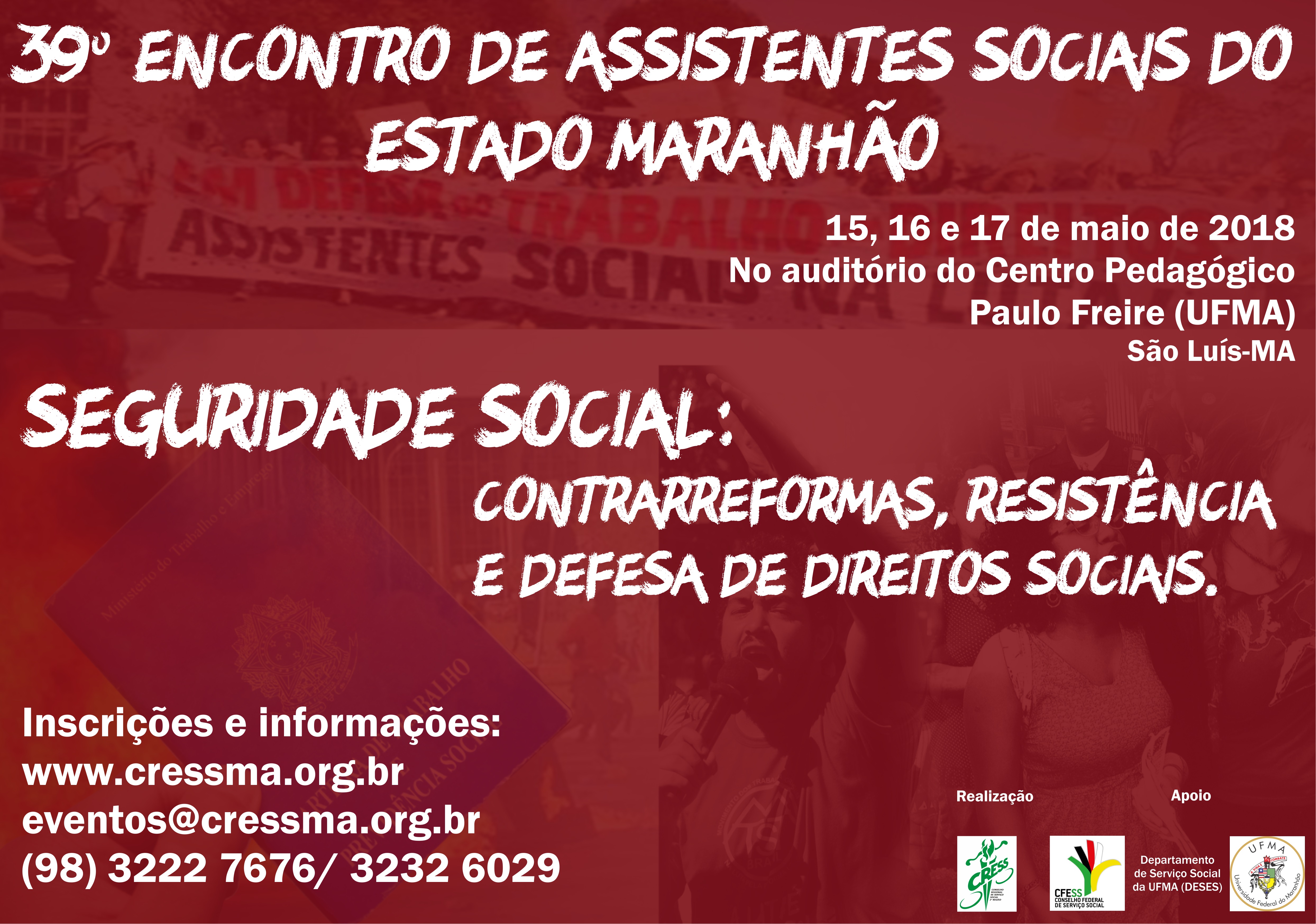 Cartaz divulgação do 39 Encontro de AS