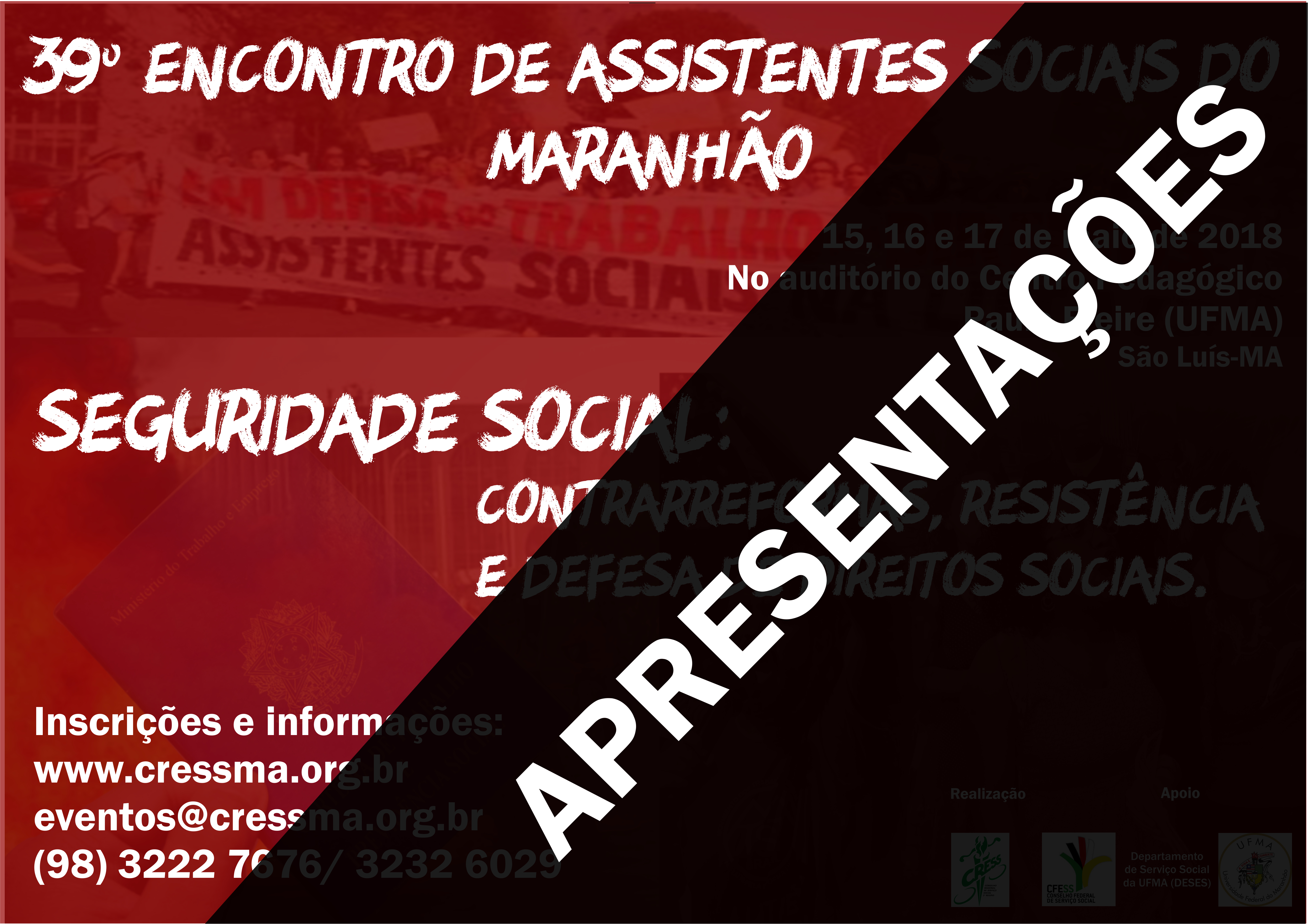 Cartaz A4 39 Encontro de AS -  apresentações