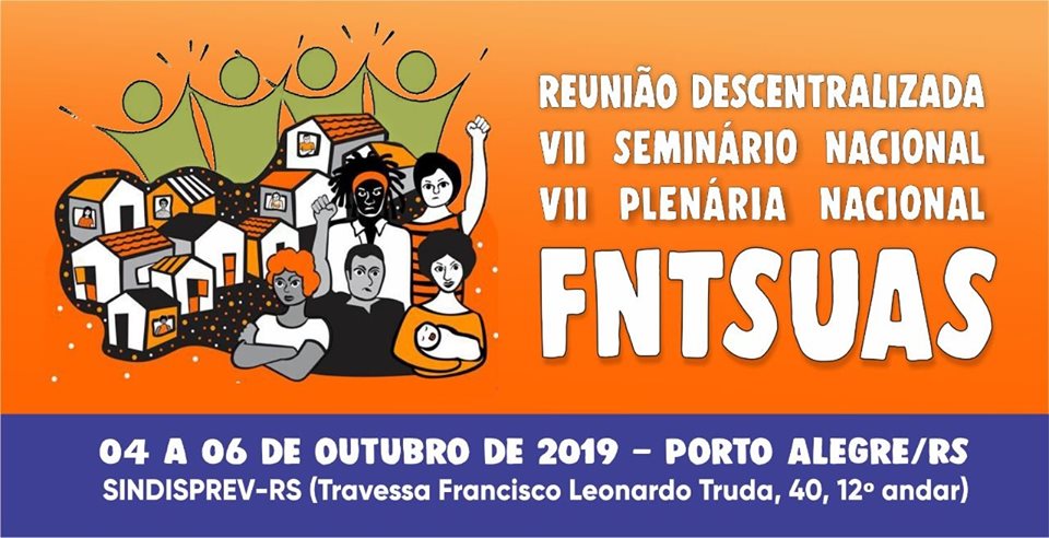 FNTSUAS 04 a 06 de outubro de 2019