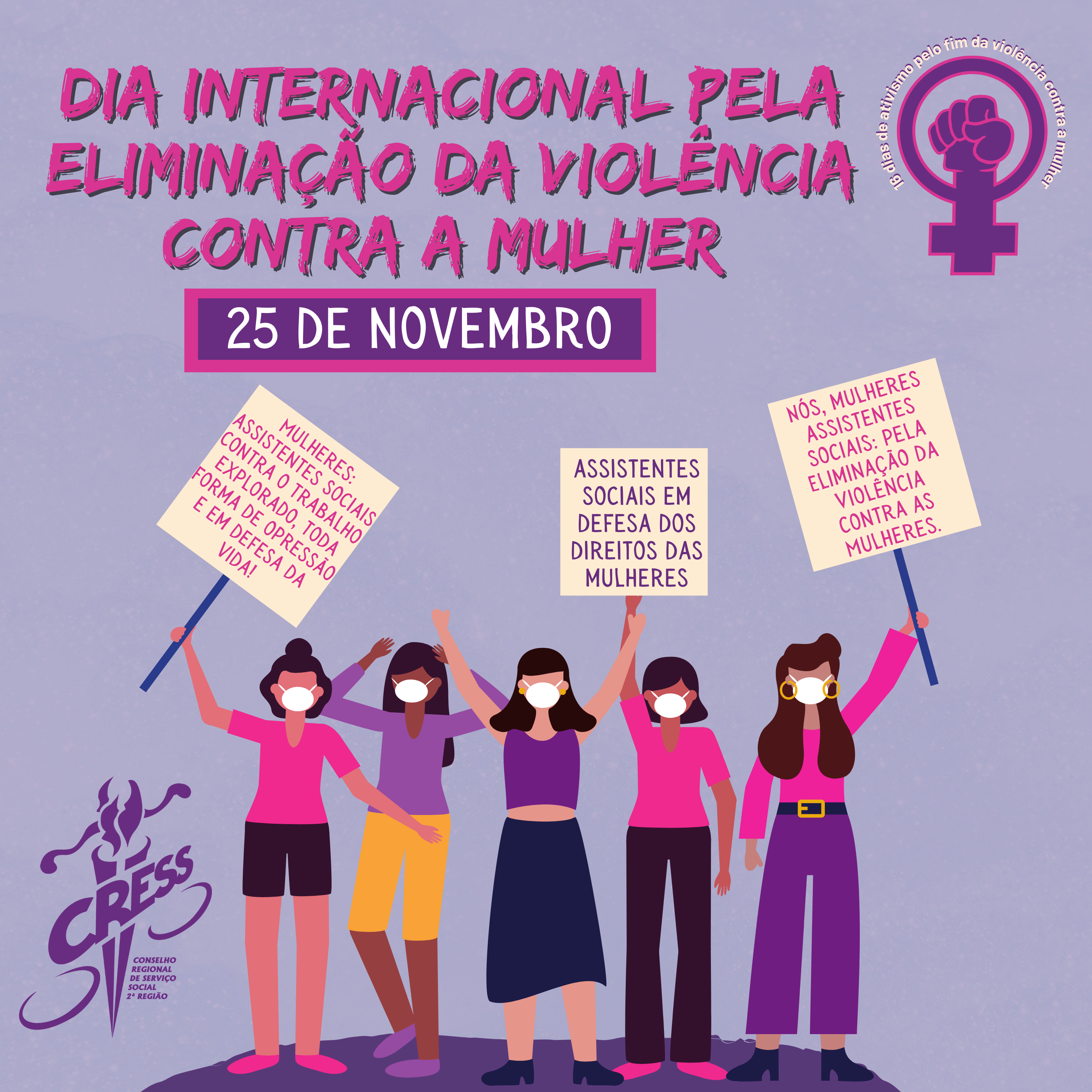Dia da Não Violência contra a Mulher