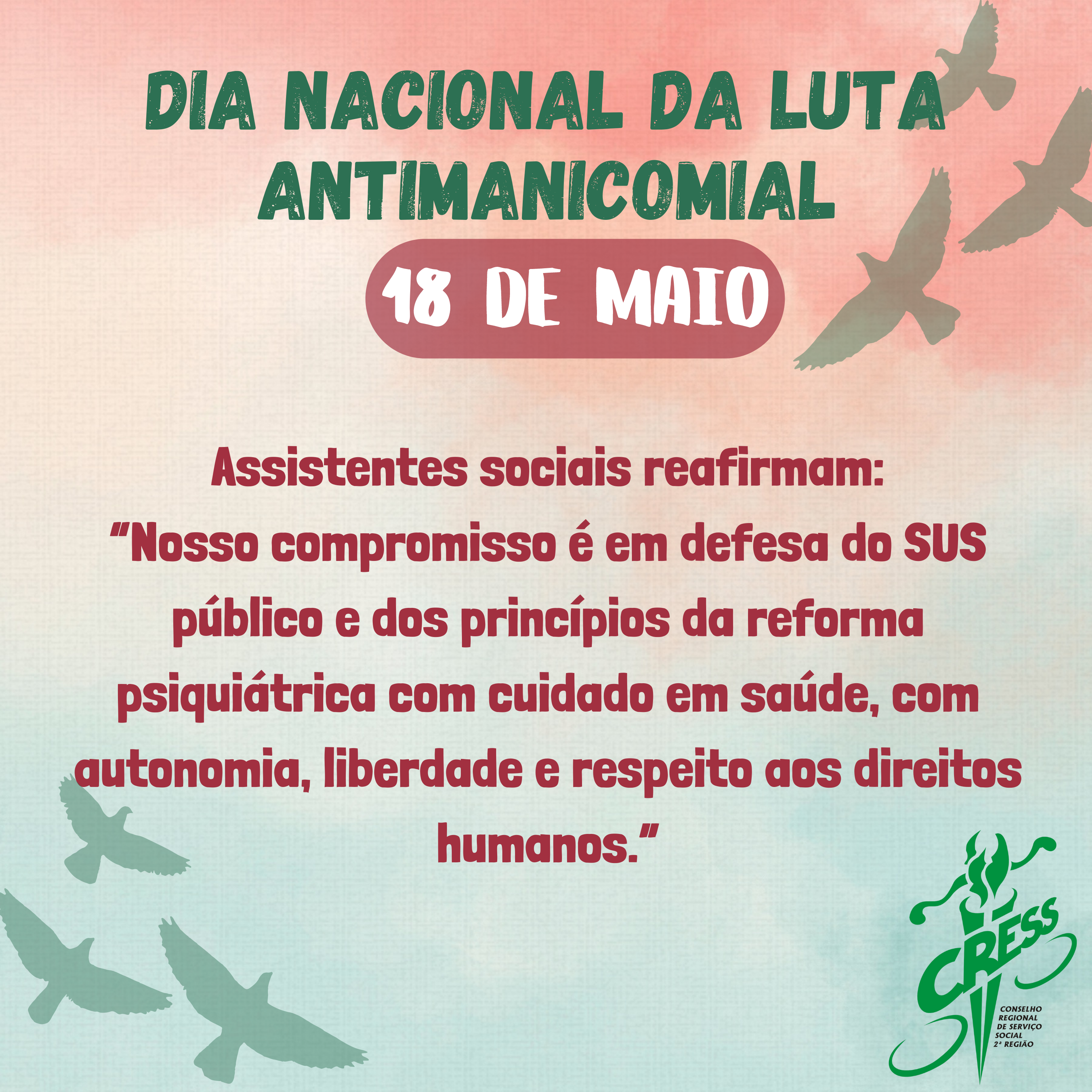 Dia Nacional da Luta Antimanicomial – 18 de maio(2)