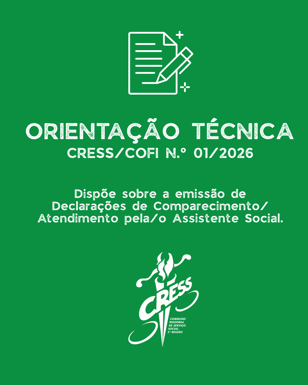 ORIENTAÇÃO TÉCNICA 2026