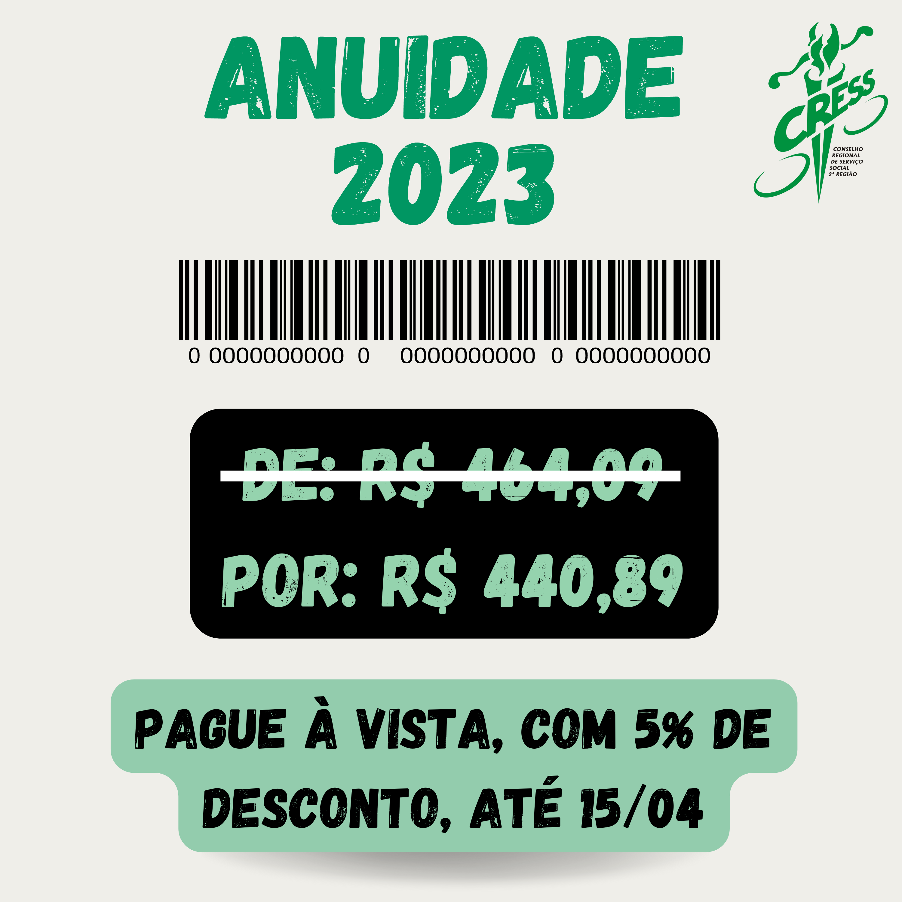 anuidade – CRESS-SE