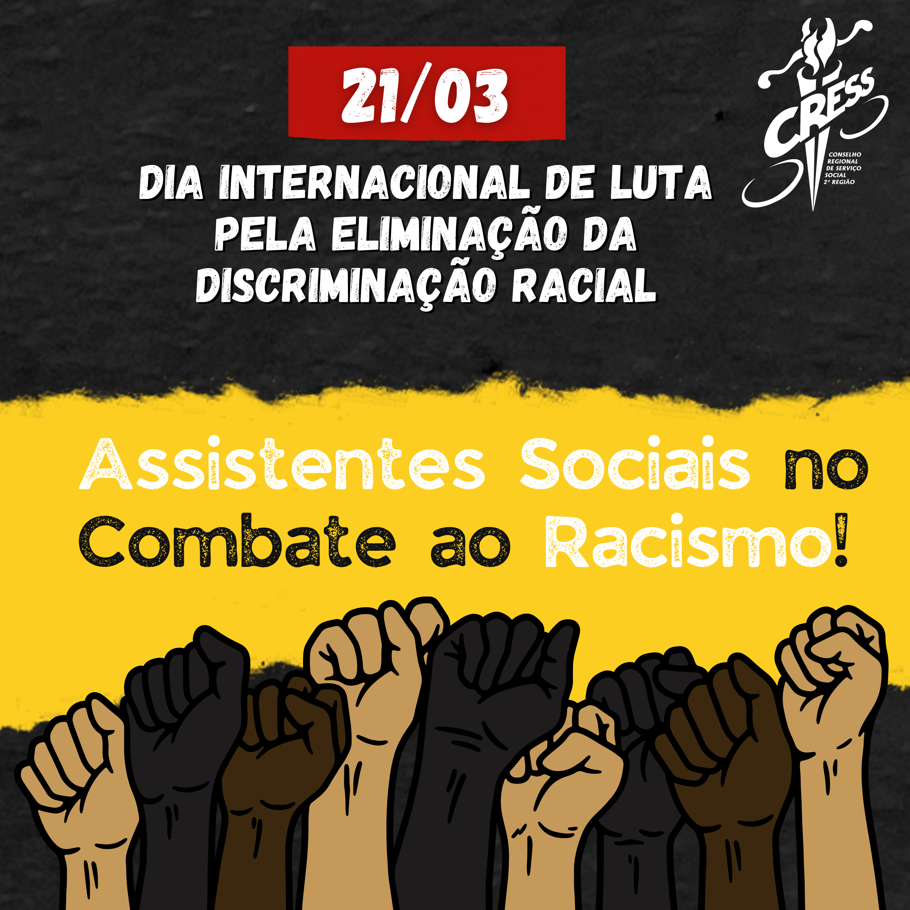 Dia Internacional de Luta pela Eliminação da Discriminação Racial – 21 de março ok