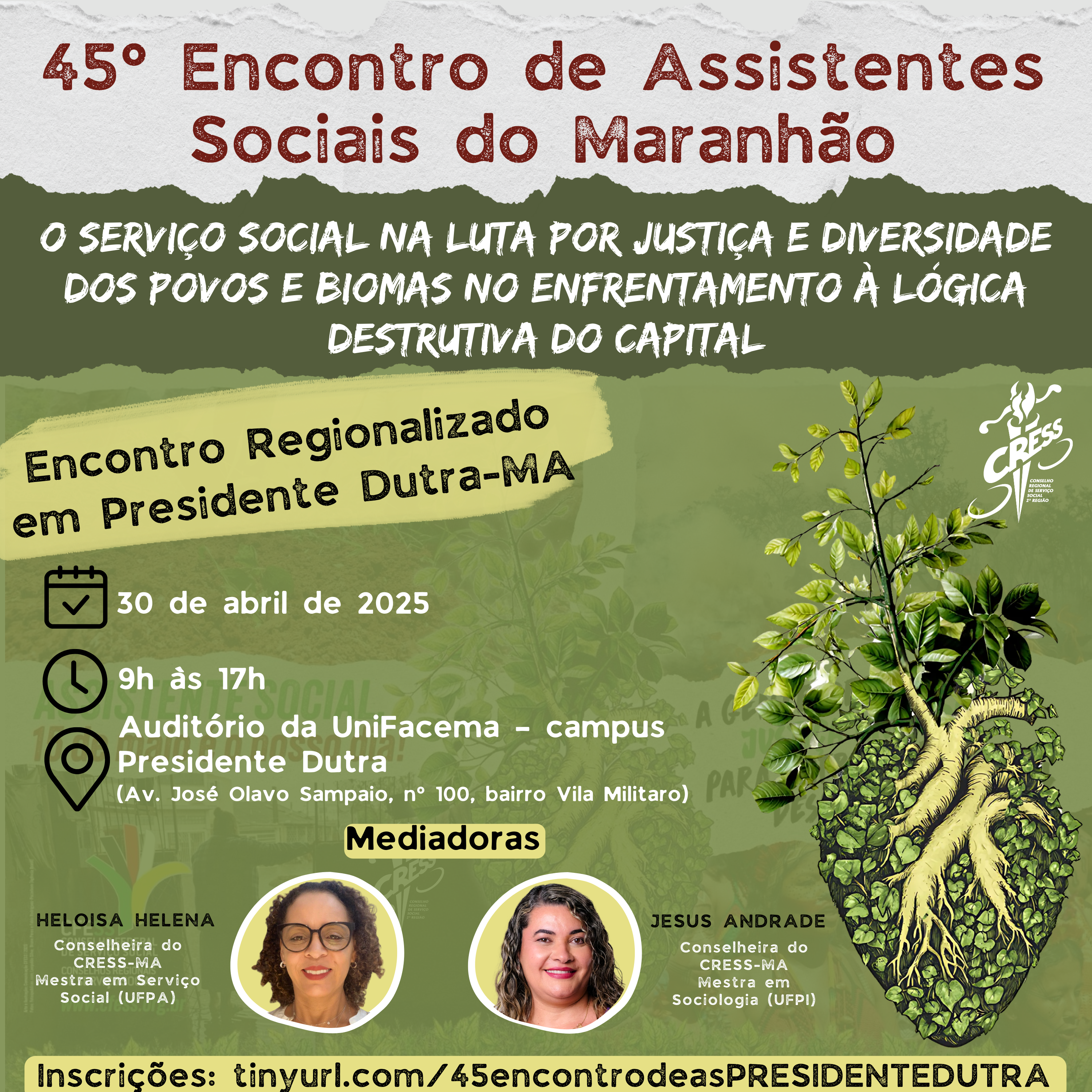 Card 45º Encontro de AS - PRESIDENTE DUTRA