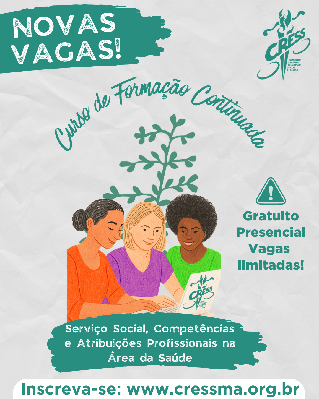 NOVAS VAGAS - Curso Saúde