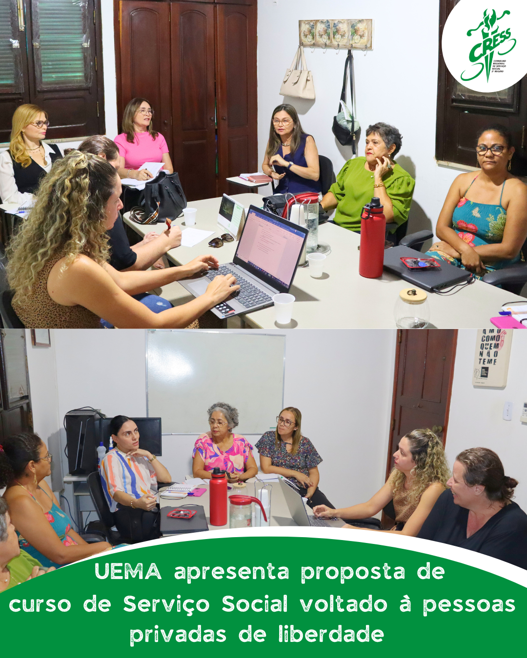 UEMA apresenta proposta de curso de Serviço Social voltado a pessoas privadas de liberdade ao CRESS-MA