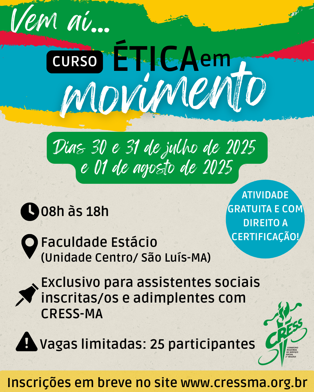 Curso Ética em Movimento ano 2025