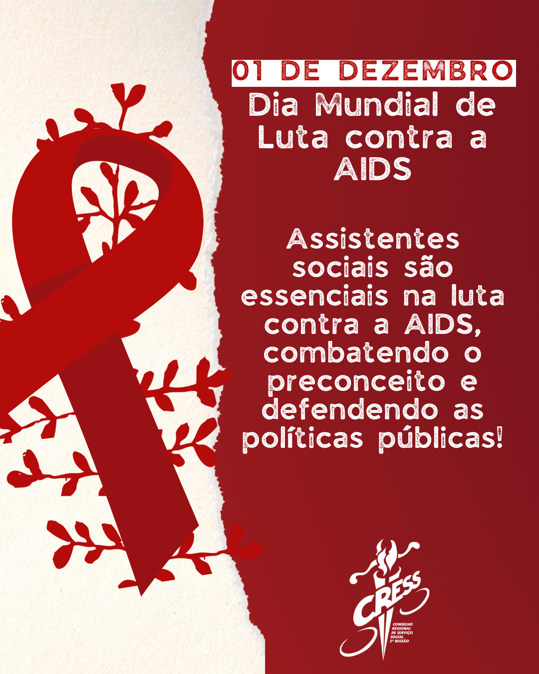 Dia Mundial de Luta contra a AIDS 2025