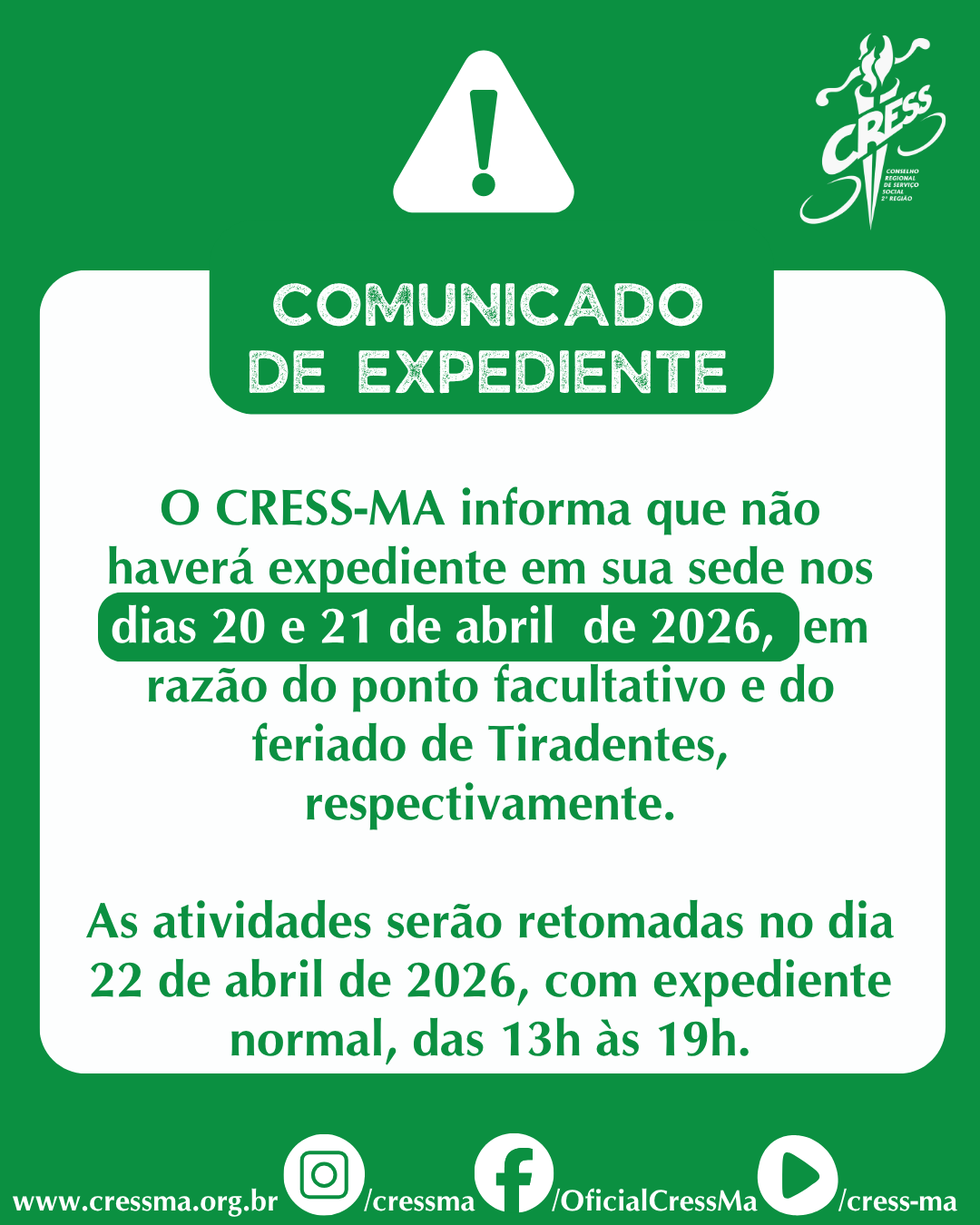 Arte: Alberto Júnior (CRESS-MA)