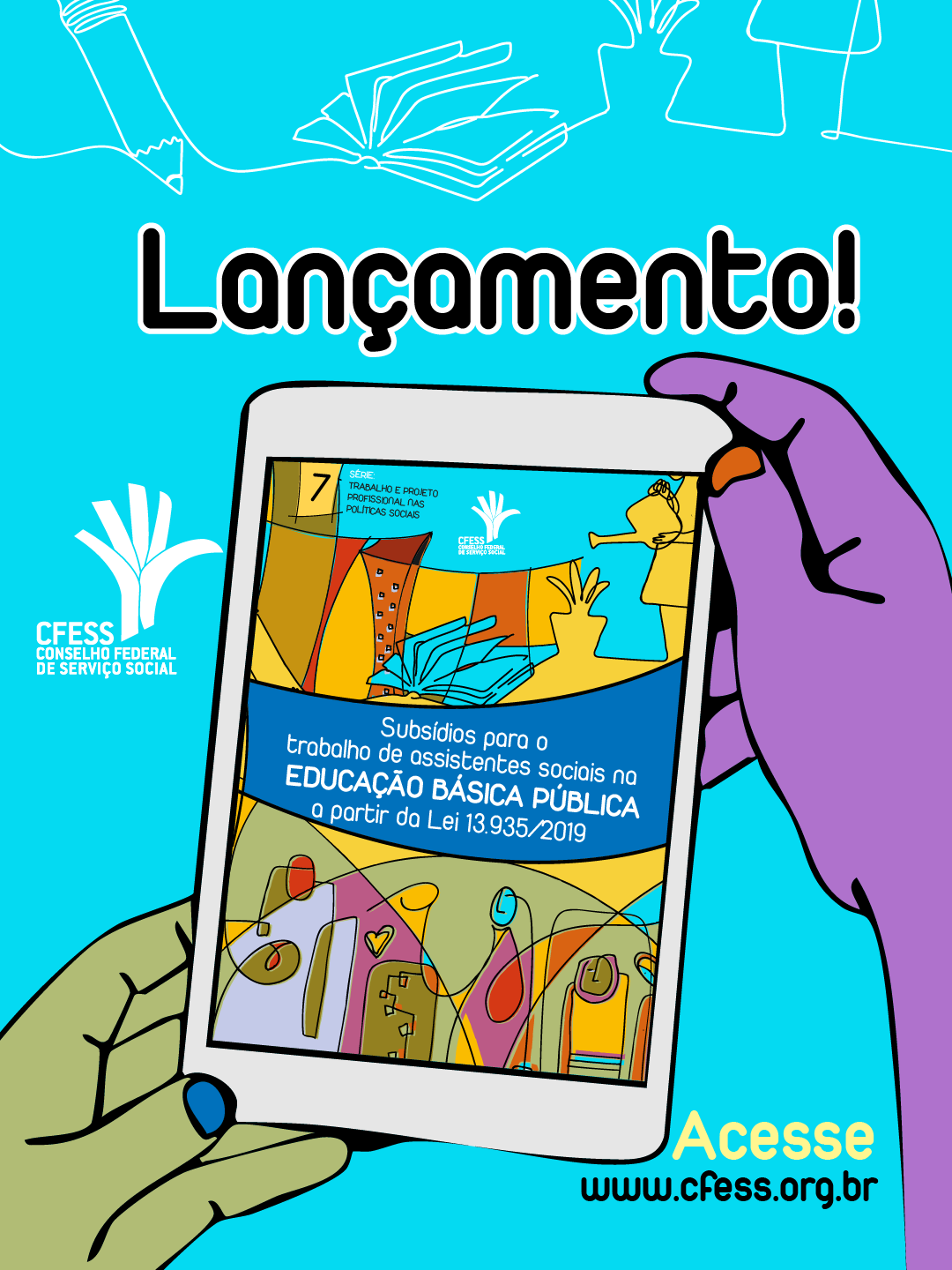 Arte: Rafael Werkema/CFESS