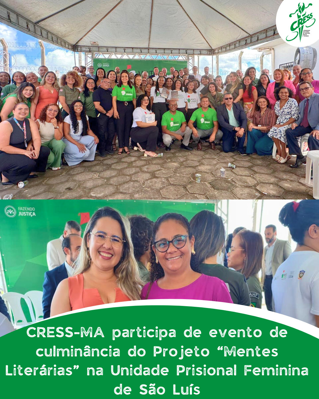 CRESS-MA participa do projeto mentes literárias