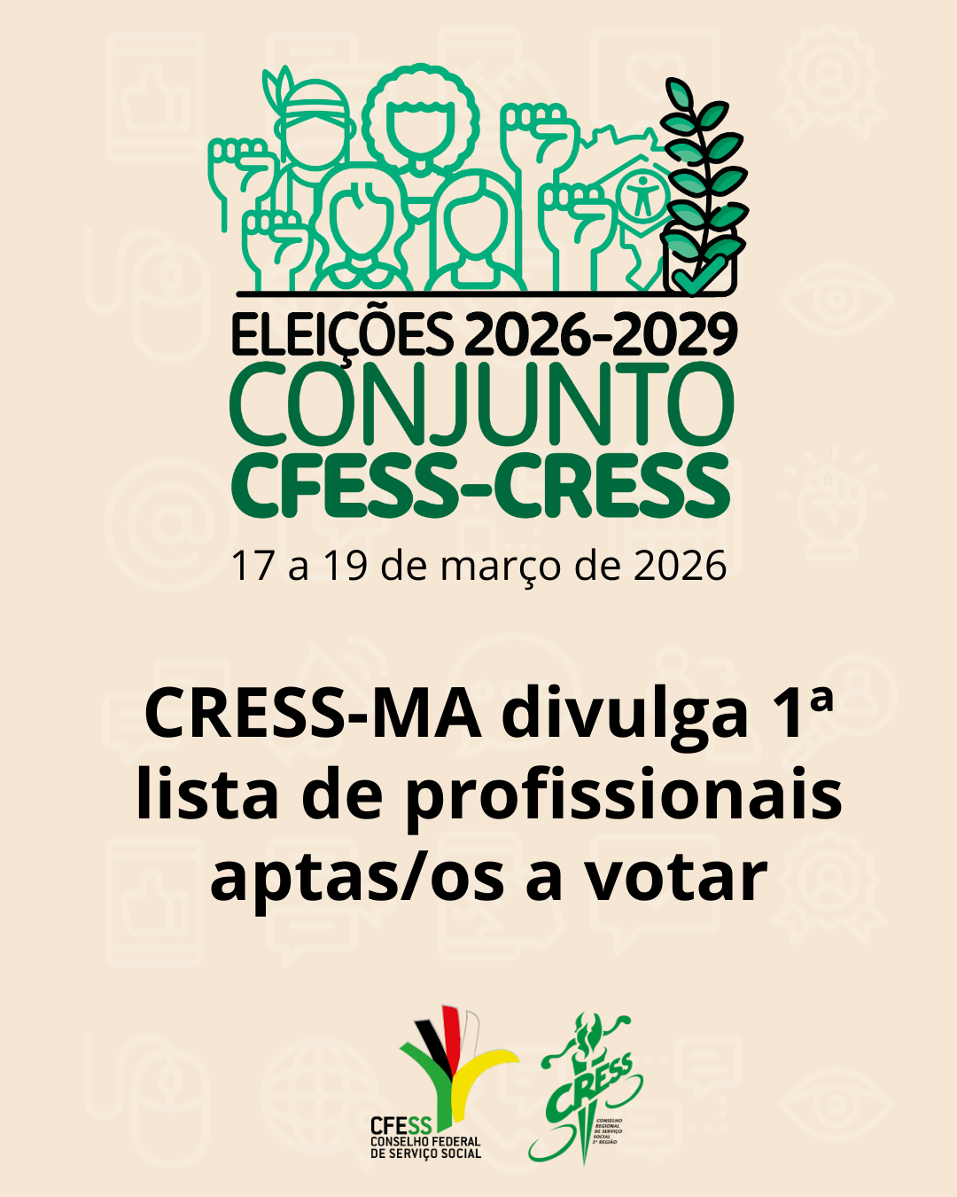 Eleições CFESS-CRESS