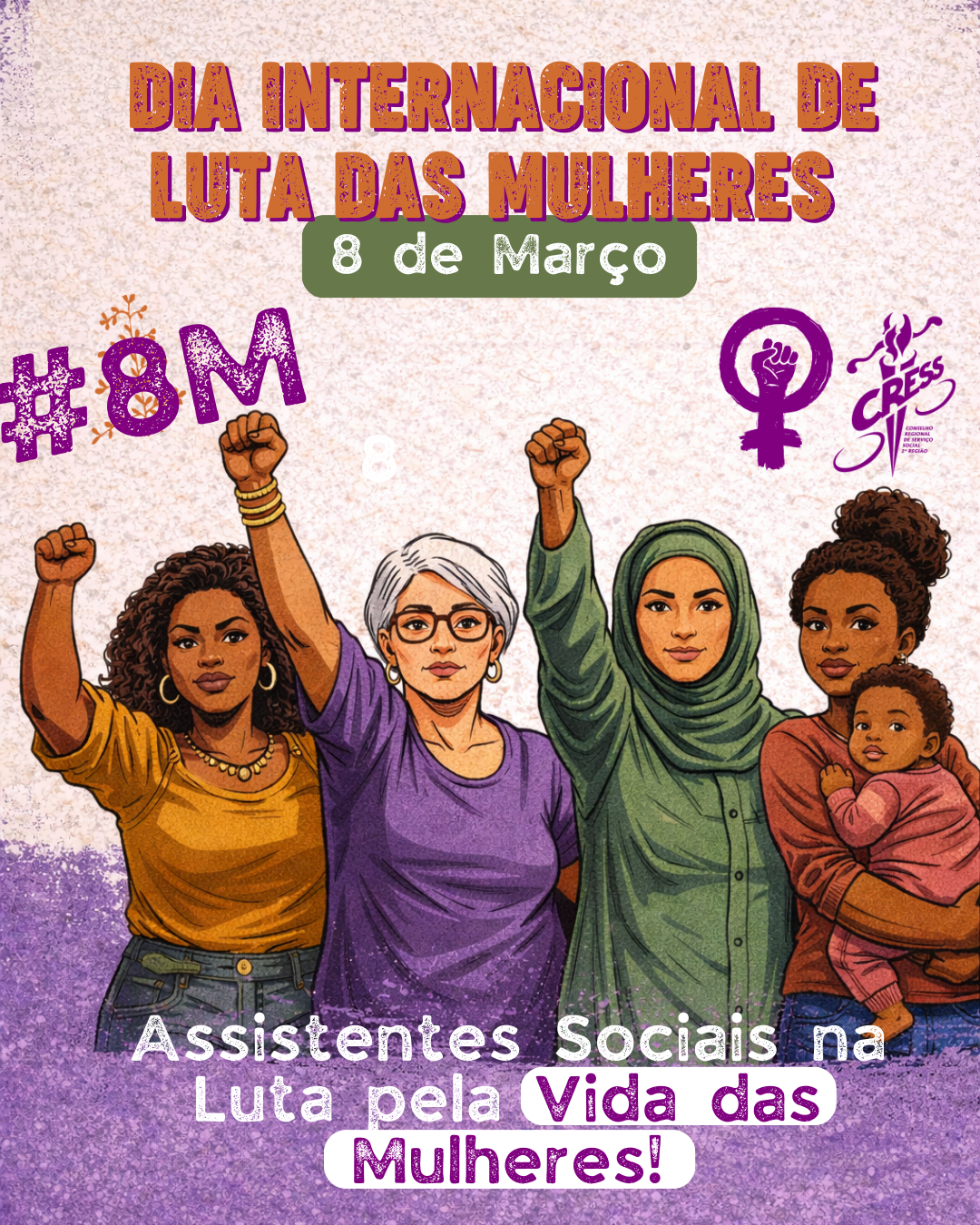 Dia Internacional de Luta das Mulheres 2026OK